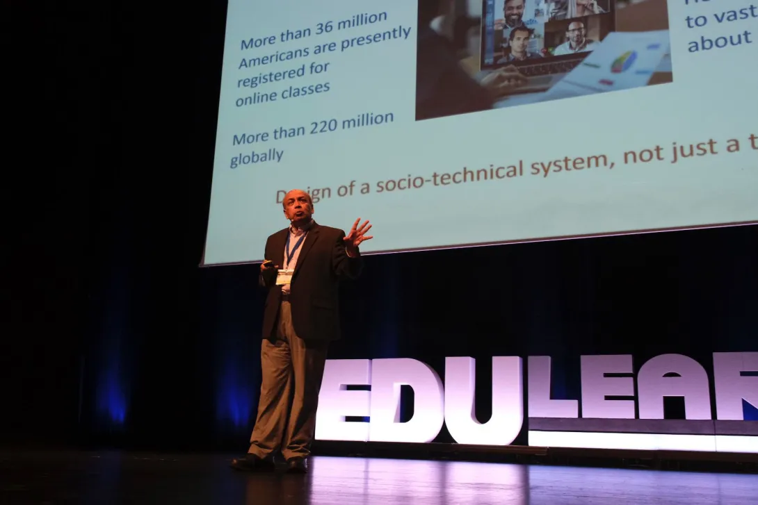 Ashok Goel at EDULEARN23 Conference July 3 2023